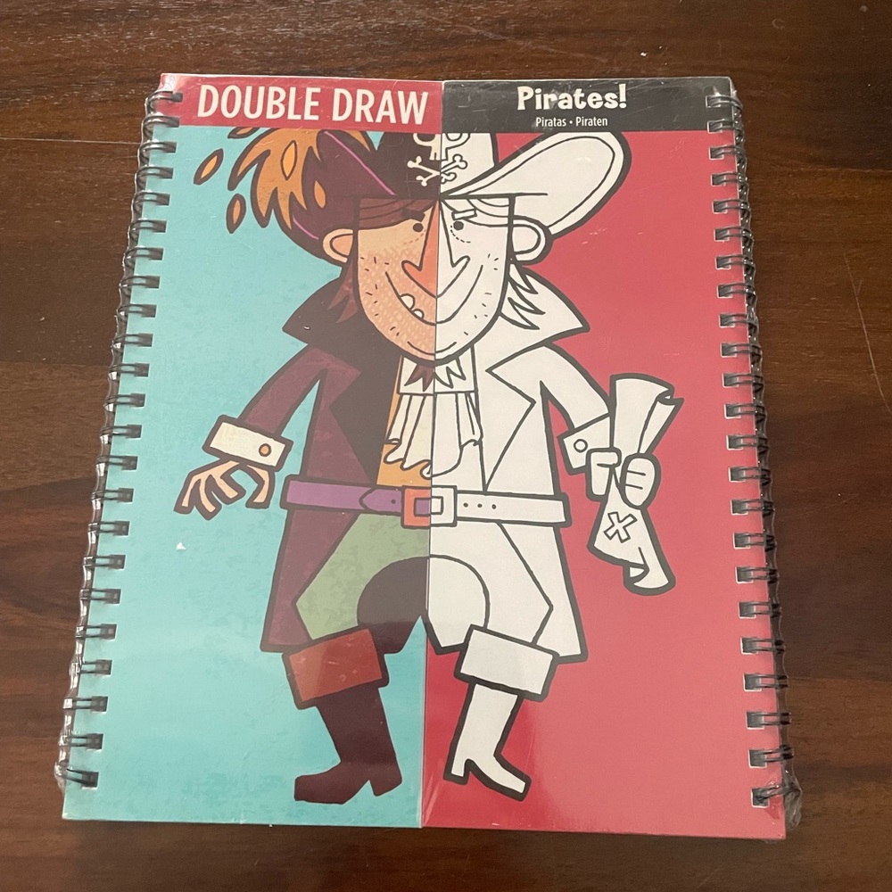 NEW - Double Draw Pirates Book